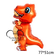 [COD] Balon Foil Tyrannosaurus 4D Orange / Balon Dino 4D / Balon Foil Tyrex LIMITED