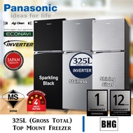 Panasonic 325L Inverter Refrigerator | NR-BL342VSMY, NR-BL342PSMY, NR-BL342PKMY | NR-BL342VS, NR-BL342PS, NR-BL342PK (Fridge,Peti Sejuk,Peti Ais,电冰箱)