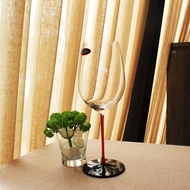 Large Capacity Rich Type Cabernet Sauvignon Merlot Grape Wine Glass Burgundy Wine Glass Red Bar Black Bowtie Blue Bar