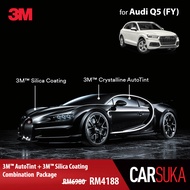 [3M SUV Gold Package] 3M Autofilm Tint and 3M Silica Glass Coating for Audi Q5 (FY), year 2019 - Present (Deposit Only)