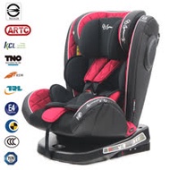 CAPACITY ISOFIX 360度旋轉型汽座(0-12歲)可反向乘坐-紅色