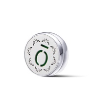 鈦鋼口罩薰香磁扣 銀 O字造型