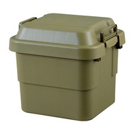 【日本RISU】TRUNK CARGO多功能耐重收納箱30L-軍綠色