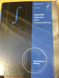 Essential Calculus: Early Transcendentals, International Metric Edition,  2nd Edition (新品)