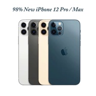 98% As New Used iPhone 12 Pro / Max 128G/256G/512G Original With Free Gift