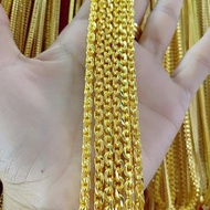สร้อยคอ สร้อยคอทองลายคชกิต ขนาด 1 - 3 บาท งานทองไมครอน ทองชุบ ทองโคลนนิ่ง ทองปลอม