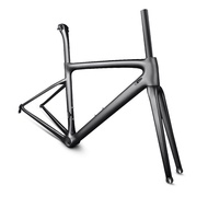 carbon  bike frame disc cycling carbon frame +bar+stem bb30  size 49  52 54 56 58cm frame made in ch