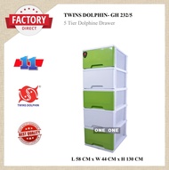 5 Tier Dolphin Drawer - GH 232/L5