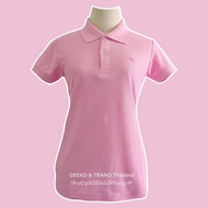 Geeko Deer Brand Pink Polo Shirt for Women Men