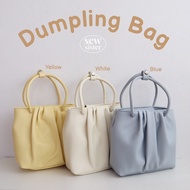 Dumpling Bag Cute small dumpling Bag (There is a long strap inside) very cute in 3 colors.