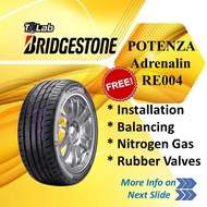 Bridgestone POTENZA Adrenalin RE004 (195/50R15, 195/55R15, 205/50R16, 205/45R17, 215/45R17, 225/45R17, 225/40R18, 245/40
