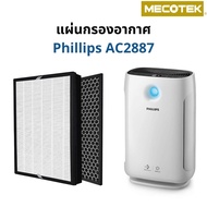 แผ่นกรองอากาศ FY2422, แผ่นกรองกลิ่น FY2420 สำหรับเครื่องฟอกอากาศ Philips Series 2000 รุ่น AC288720