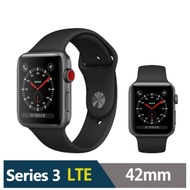 Apple Watch S3 42mm 鋁金屬錶殼搭運動型錶帶(LTE版)