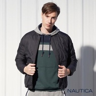 【NAUTICA】極保暖防寒輕羽絨外套(黑色)