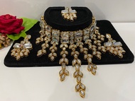 Bridal Kundan jewellery necklace set