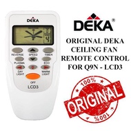 DEKA ORIGINAL CEILING FAN REMOTE CONTROL FOR Q9N - LCD3