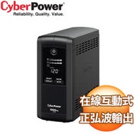 CyberPower CP1000AVRLCDA 1000VA UPS在線互動式不斷電系統