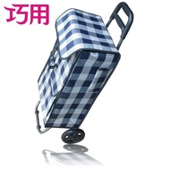 【巧用】大單輪方型購物車(多款花色 隨機出貨)