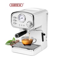 Hibrew 15Bar Espresso Machine ｜Automatic Coffee Machine ｜With Milk Steamer and thermometer Coffee Maker CM-5013B
