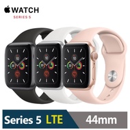 Apple Watch S5 44mm 鋁金屬錶殼搭運動型錶帶(LTE版)