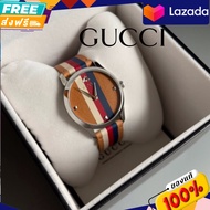 นาฬิกาข้อมือ Gucci Watch GG2570
ตัวเรือนเงิน หน้าปัดขาว 
ขนาด 29mm. 🇮🇹 มีใบรับประกัน