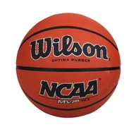 WILSON NCAA MVP 橡膠籃球#6-訓練 室外 戶外 6號球 威爾森 WTB0761XDEF 橘黑