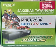 Satellite Receiver Kvision K2000 HYBRID Gratis TV Nasional Selamanya