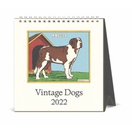 Cavallini 2022 桌曆 狗 Dogs