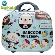 BagsMarket Luggage Bolom Polycarbonate กระเป๋าเดินทางแบบถือ กระเป๋าแฟชั่น กระเป๋าใส่เสื้อผ้า ขนาด 14 นิ้ว BLPC14