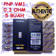 5Buah Coil PNP Vinci 2 DRAG NAVI ARGUS VSUIT GT AIR S X R COIL VM TM TR C 0.15 0.2 0.3 0.45 0.6 0.8 1.0 1.2 ohm Authentic ORI