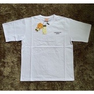 Kakao X ADLV Signature Logo Apeach Short Sleeve T-Shirt White