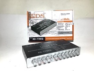 ADS AD 778EQ Parametric equalizer 7 Band With Subwofer