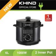 rice cooker Khind 6L Pressure Cooker PC6100