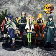 Demon Slayer: Kimetsu no Yaiba figure ฟิกเกอร์ โมเดล ดาบพิฆาตอสูร ตัวสูง 15-18 cm.