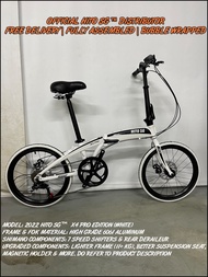 [In Stock] HITO SG ™ 2022 | Hito X4 2021 Upgraded 20 Inch Shimano Aluminum Foldable Bicycle | Official HITO SG ™ Distributor | Sports Rims | Normal Rims