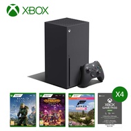 Xbox Series X主機 + Game Pass*4 + 遊戲片*3 RRT-00020