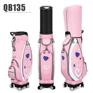 PGM Ladies Golf Bag Stretch Waterproof Nylon Four Wheel Bag Golf Grip Bag Golf Supplies