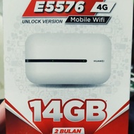 Modem Wifi MIFI 4G LTE HUAWEI E5576 14GB UNLOCK VERSION