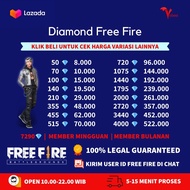Top Up Diamond Free Fire / Diamond FF Garena DM