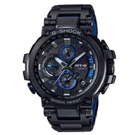 【CASIO 卡西歐】G-SHOCK太陽能電波手錶(黑藍 MTG-B1000BD-1A)