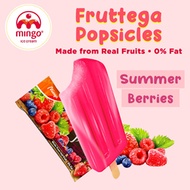 Mingo Fruttega Popsicles - SUMMER BERRIES | Made from REAL Fruits and 0% Fat Ice Cream