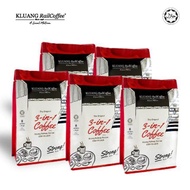 ❀♗✸  5 PACK BUNDLE - 3 In 1 - Original Kluang Rail Coffee