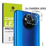 For XiaoMi RedMi Note 9s 9 Pro Poco X3 NFC Xiao Mi 10T Pro Poco F3 Pro K30 Pro MAXSHIELD Camera Lens Tempered Glass Screen Protector