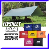 Flysheet Tenda 3x4M / 4x3M Bivak Camping