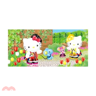 1080.Hello Kitty 校園花坊拼圖510片