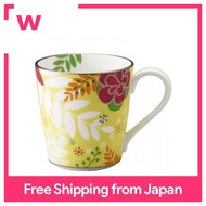 NARUMI Floral Paradise Mug (Yellow) Bone China 51183-2773