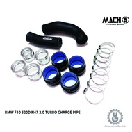 MACH5 高流量帶三元催化頭段 當派 排氣管 BMW F10 520D 充電管 底盤系統【YGAUTO】