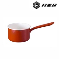 【JIA Inc 品家家品】月兔印 - 琺瑯單手牛奶鍋14cm 紅色(1.2L)