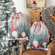 ▲◙New product Christmas gift bag Santa Claus gift bag Christmas drawstring drawstring Children s holiday gift bag