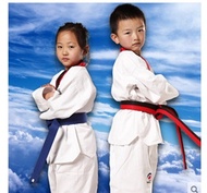 Tv shoe Kids Taekwondo clothing/Taekwondo Uniform/Kids Clothing/ Girls boy martial arts Cloth/TKD cl